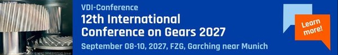 International Conference on Gears 2027